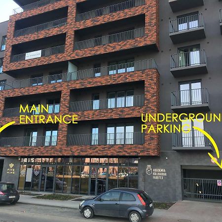 Navyblue Apartment Cracow Free Parking Tv Krakow Exterior photo