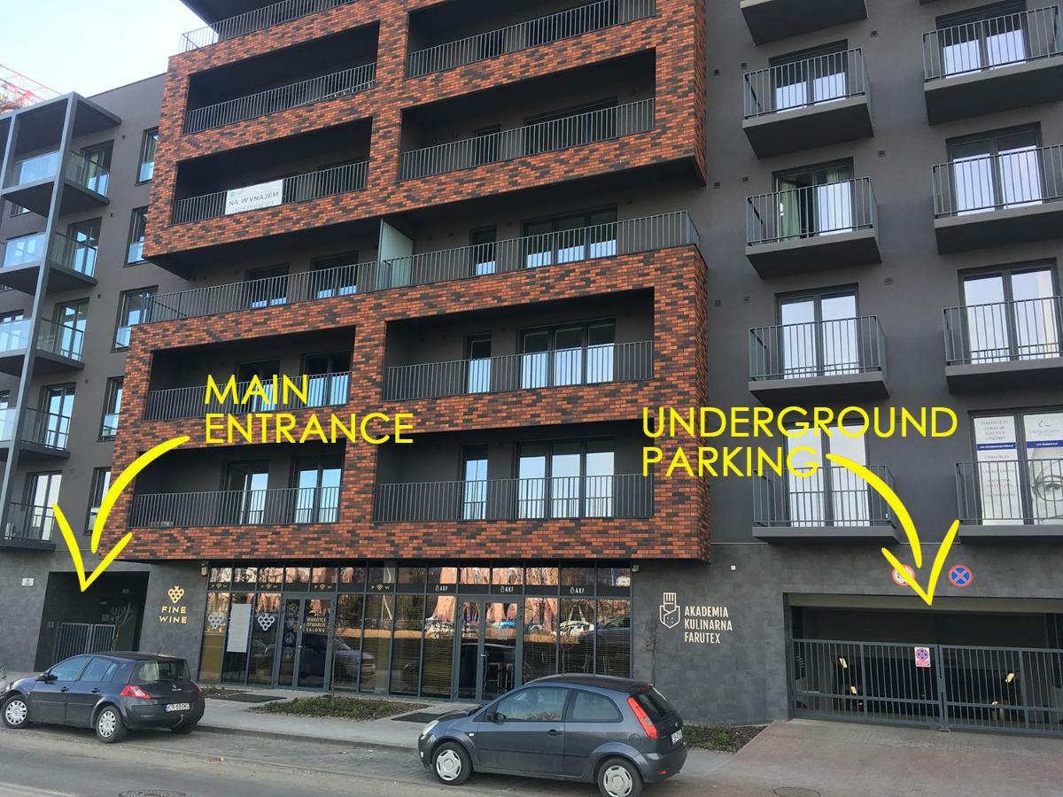 Navyblue Apartment Cracow Free Parking Tv Krakow Exterior photo